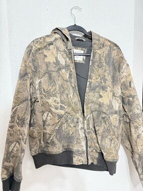 Hollister camouflage Men's Hooded Jacket